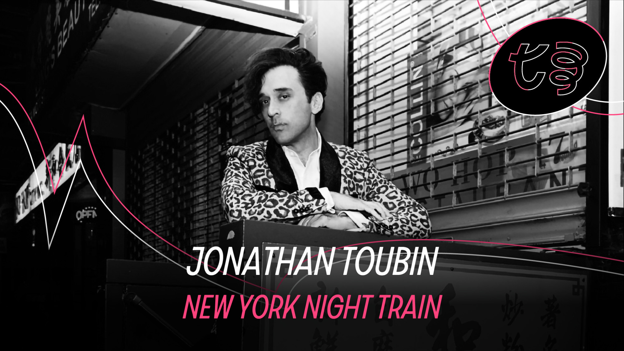 Jonathan Toubin New York Night Train Bannière TT 2024
