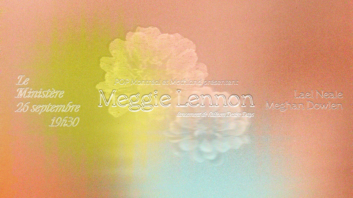 MEGGIE LENNON lancement pdv