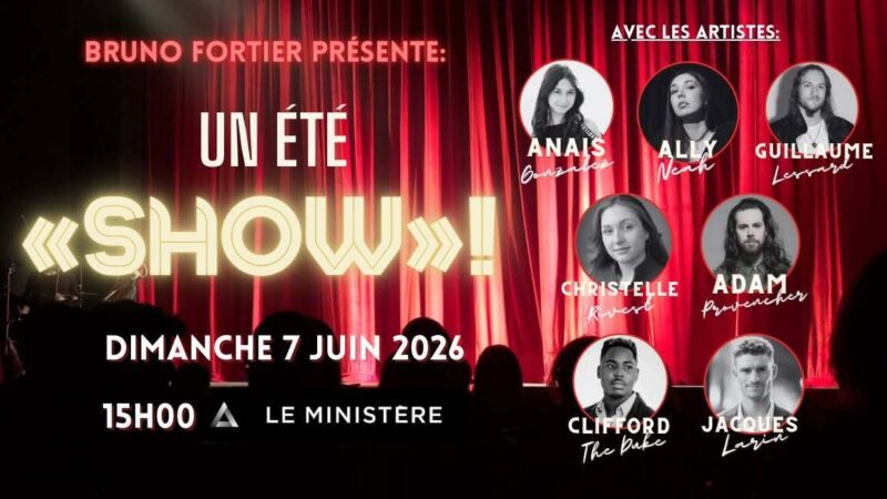 Affiche Bruno Fortier 7 juin 2